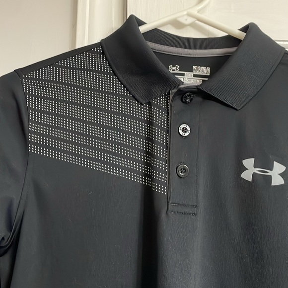 Under Armour Long Sleeve Polo Youth Large - Picture 3 of 6